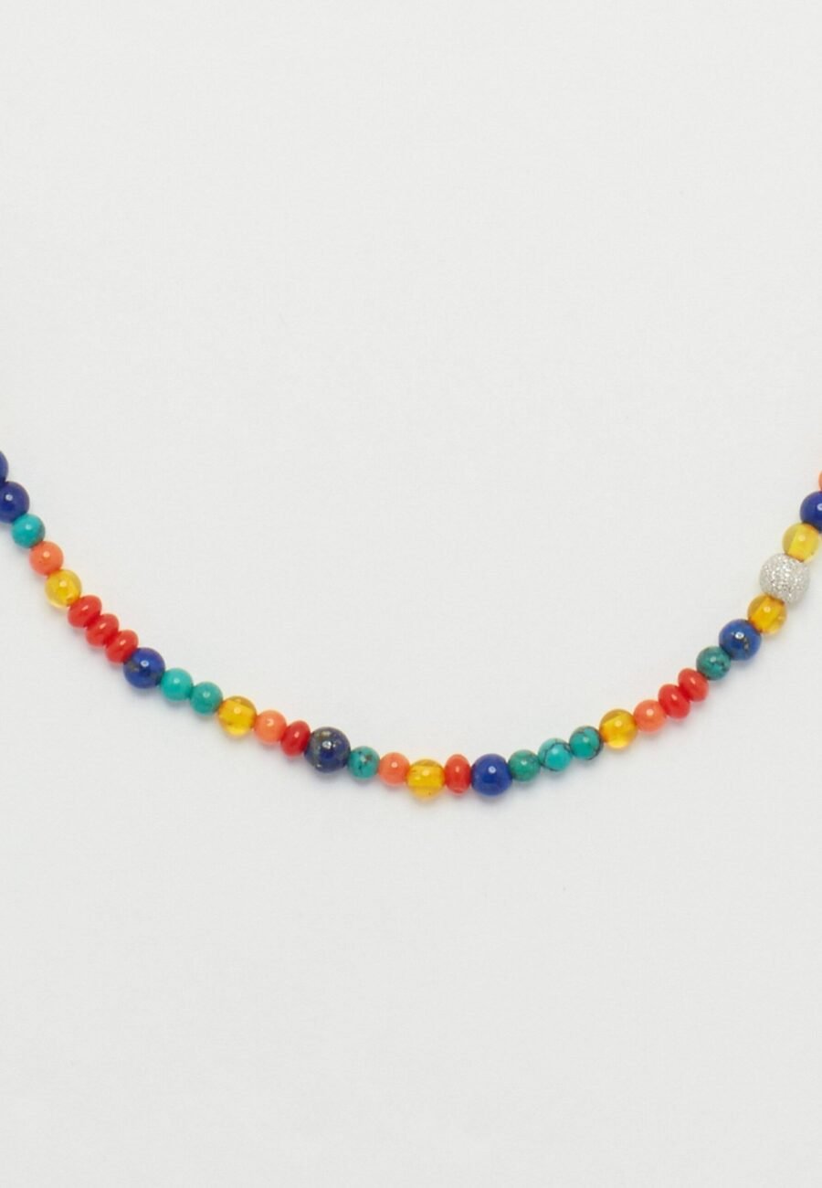 14K Multi-Bead Necklace