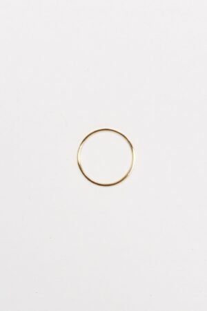 Brushed Gold Ring