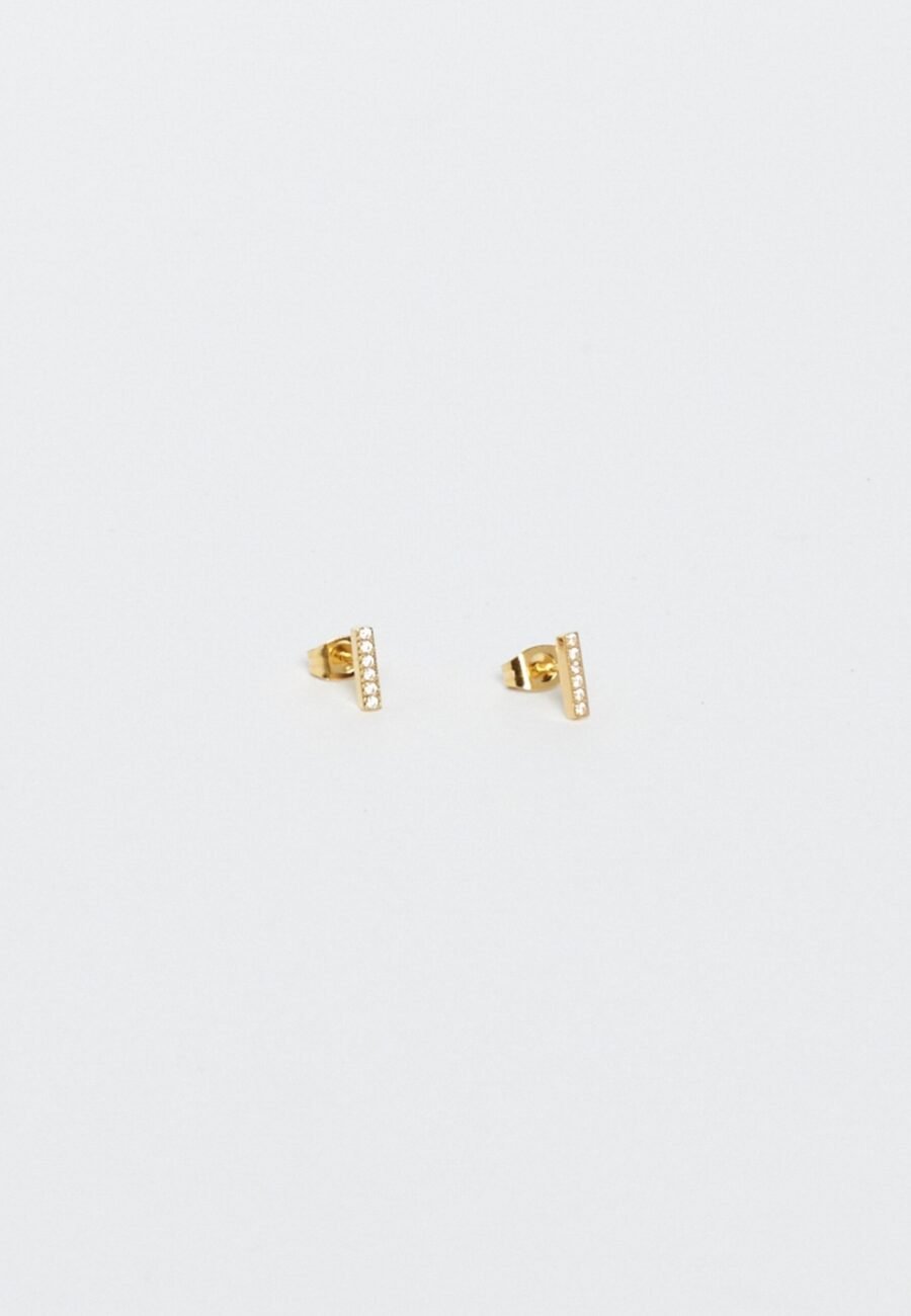Diamond Bar Studs