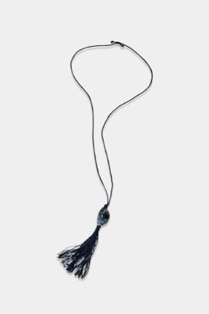Lodolite Tassel Necklace