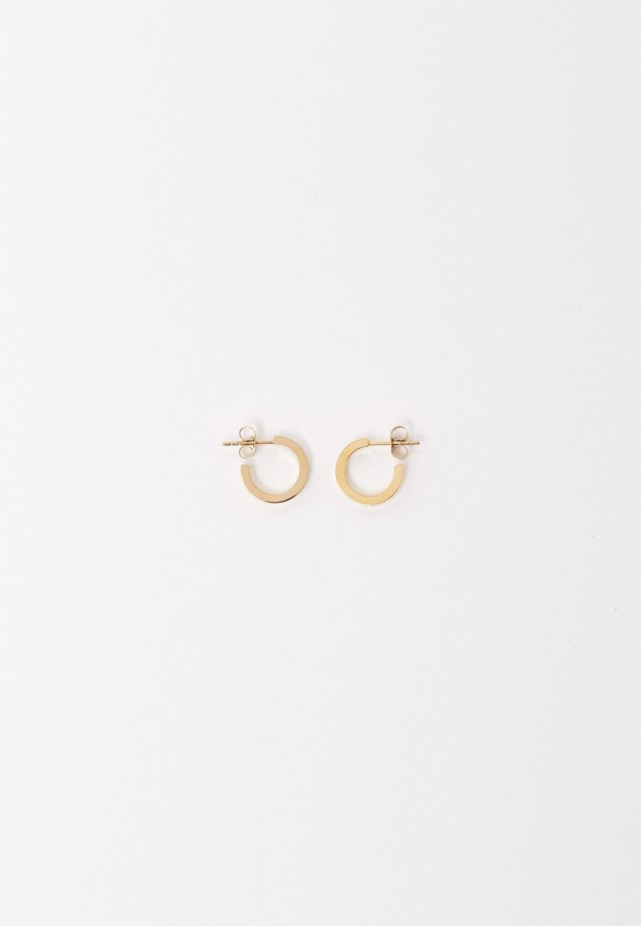Mini Simple Gold Hoops