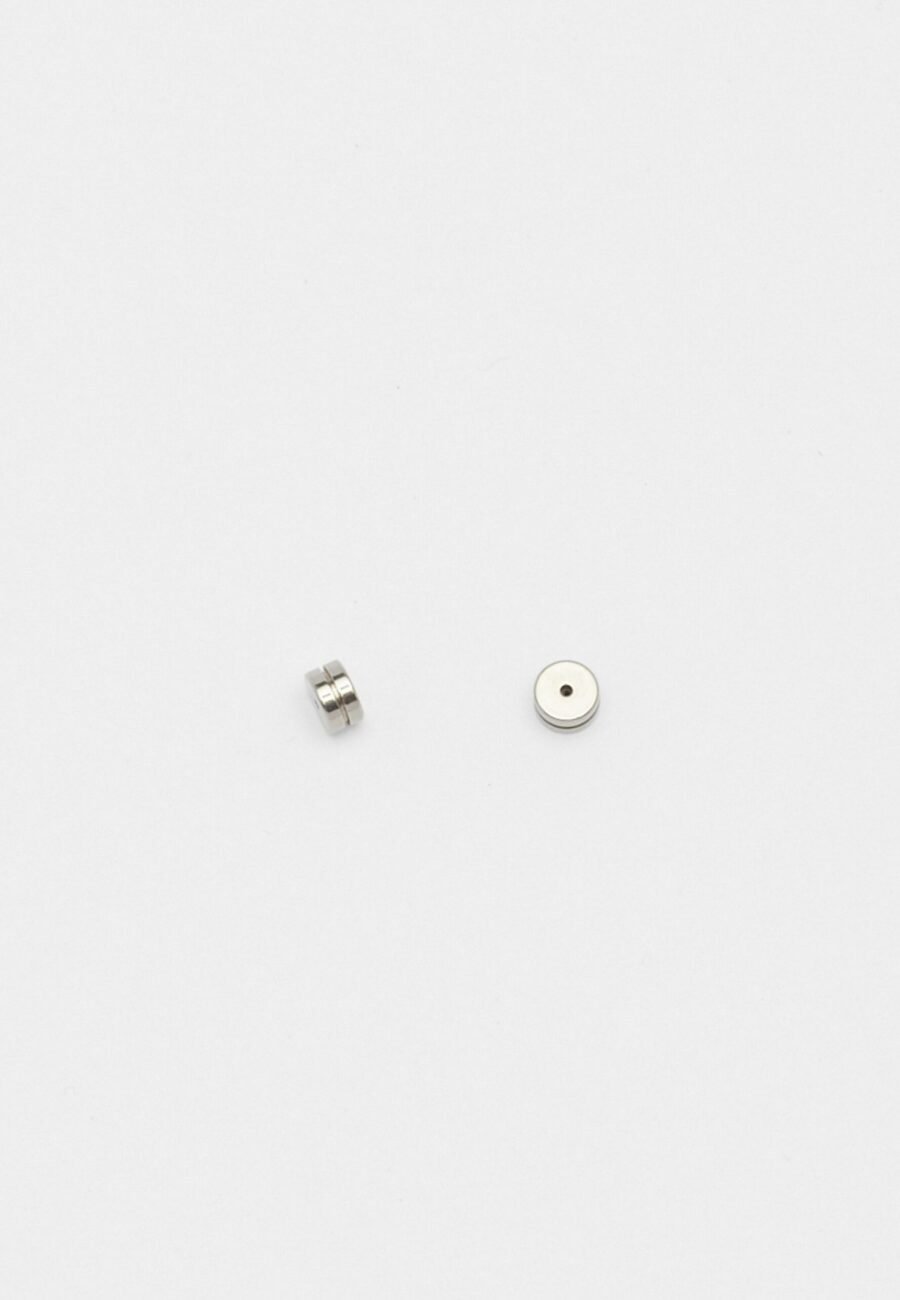 Silver Duo Earring Backs